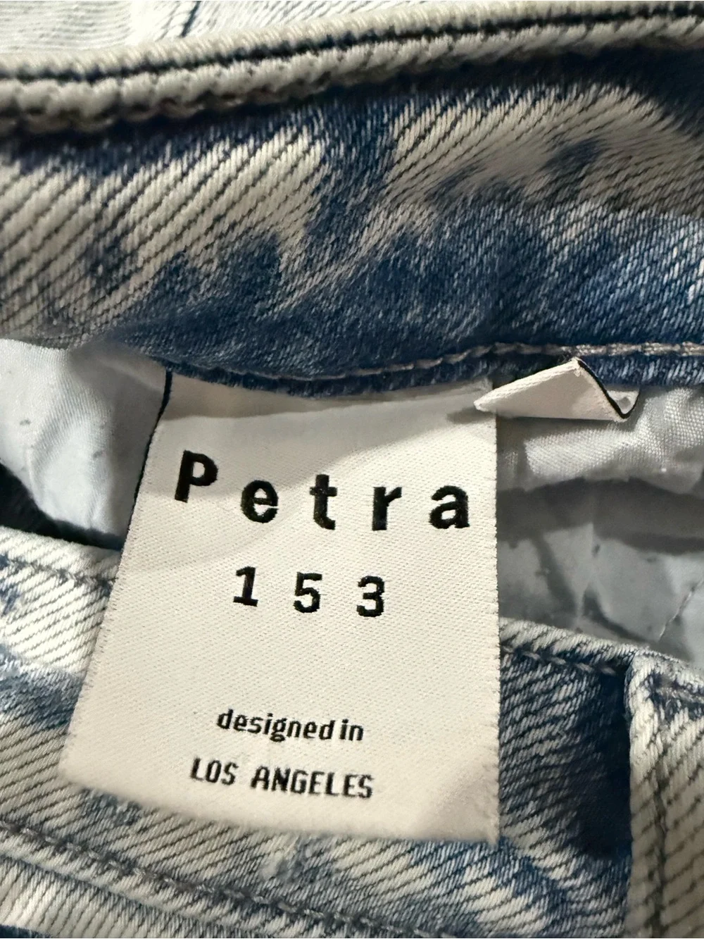 Petra 153 light wash frayed jeans 11/29